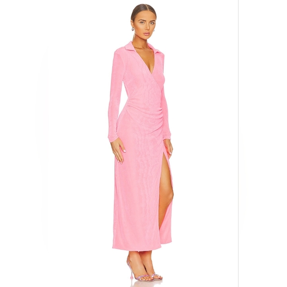 7. NWT SER.O.YA ELM DRESS IN NEON PINK - Picture 2 of 7